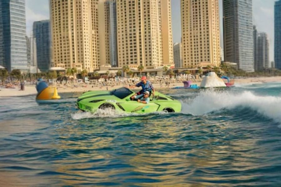 Jet Car Dubai (4 Seater – 60 Min)