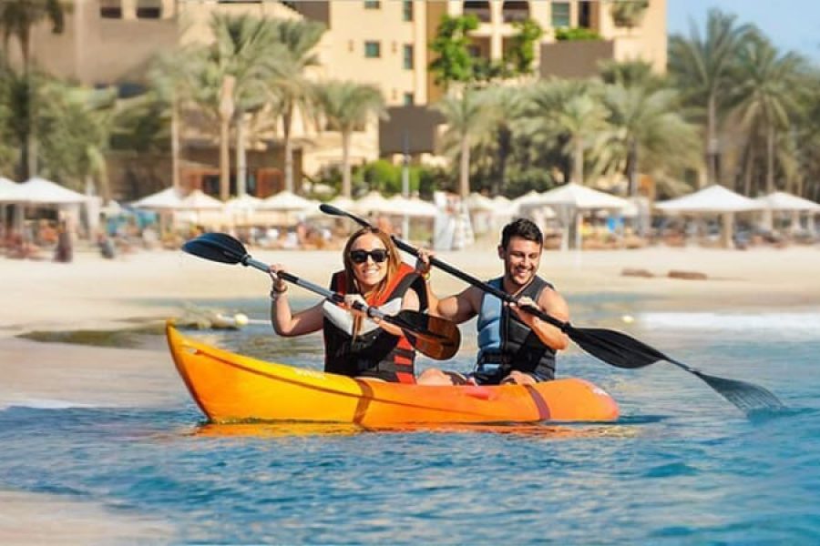 Double Seat Kayaking Experience Palm Jumeirah